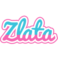 Zlata woman logo