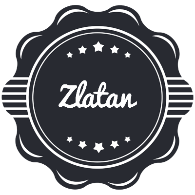 Zlatan badge logo