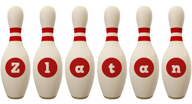 Zlatan bowling-pin logo