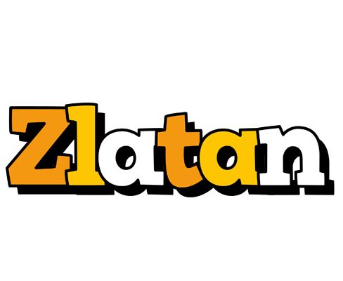 Zlatan cartoon logo