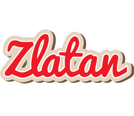 Zlatan chocolate logo
