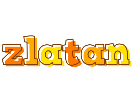 Zlatan desert logo