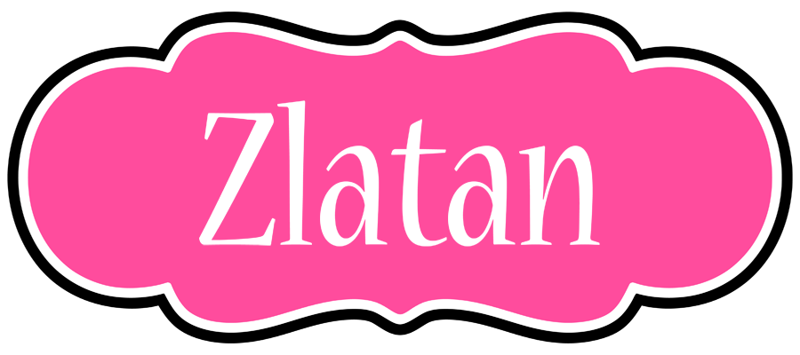 Zlatan invitation logo