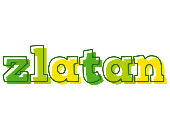 Zlatan juice logo