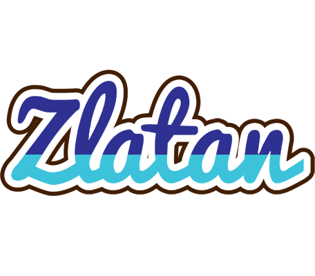 Zlatan raining logo