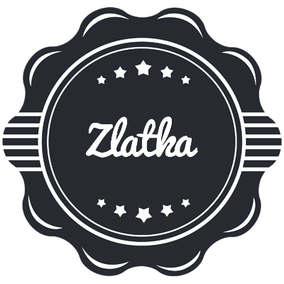 Zlatka badge logo