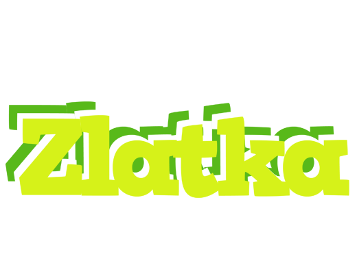 Zlatka citrus logo