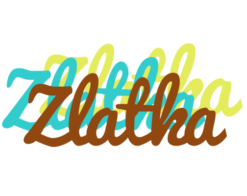 Zlatka cupcake logo