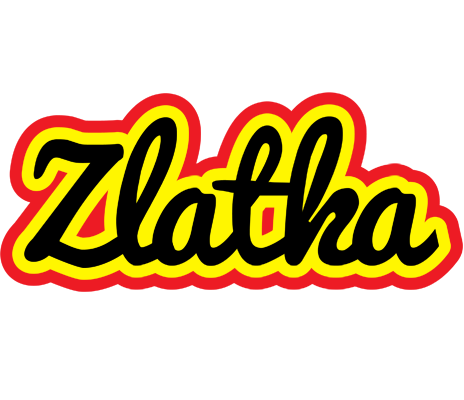 Zlatka flaming logo