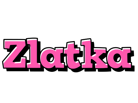 Zlatka girlish logo