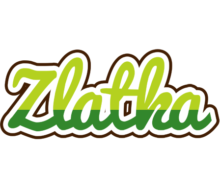 Zlatka golfing logo