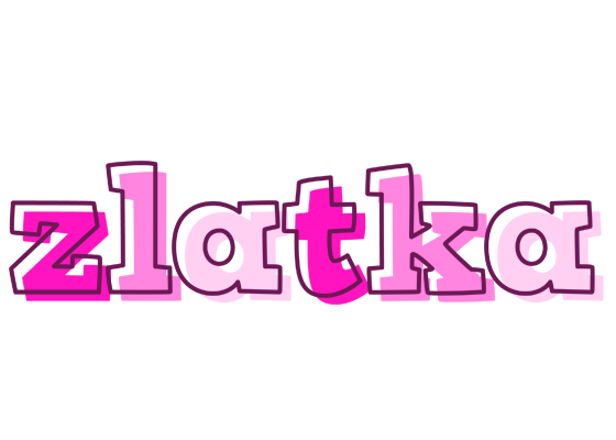 Zlatka hello logo