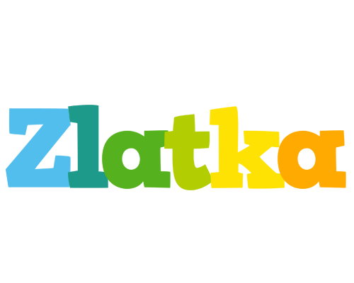 Zlatka rainbows logo