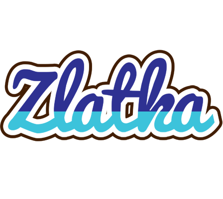 Zlatka raining logo