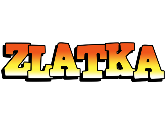 Zlatka sunset logo