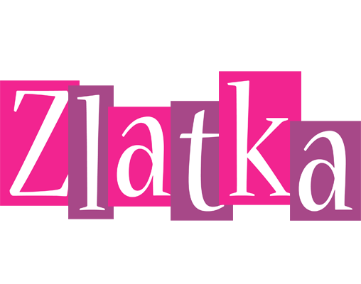 Zlatka whine logo
