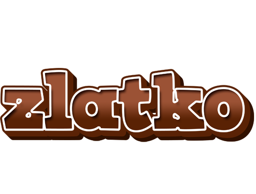 Zlatko brownie logo