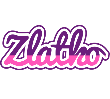Zlatko cheerful logo