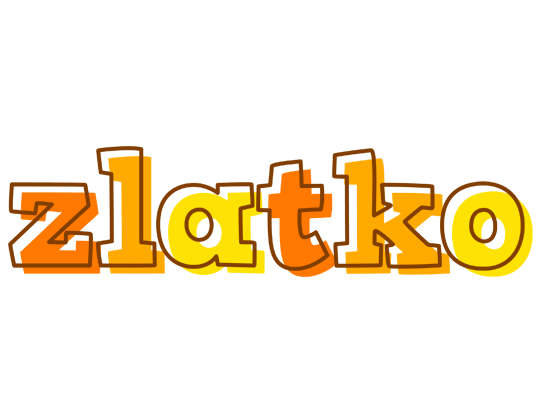 Zlatko desert logo