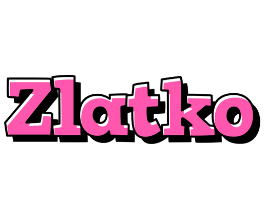 Zlatko girlish logo