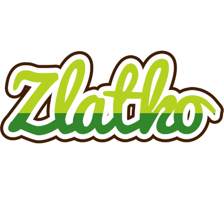 Zlatko golfing logo