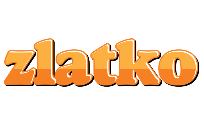 Zlatko orange logo