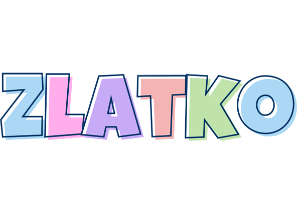 Zlatko pastel logo