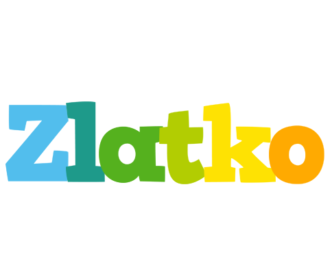 Zlatko rainbows logo