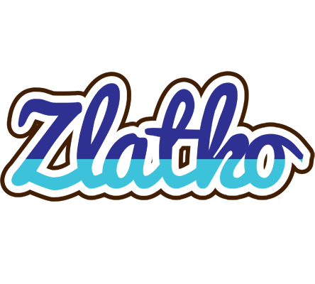 Zlatko raining logo