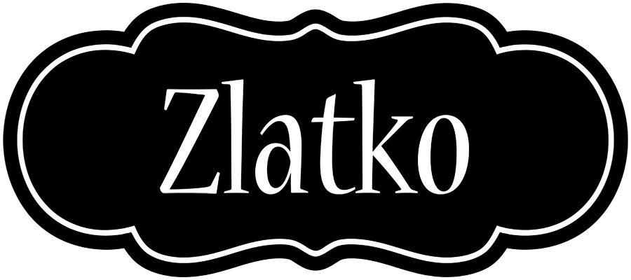 Zlatko welcome logo