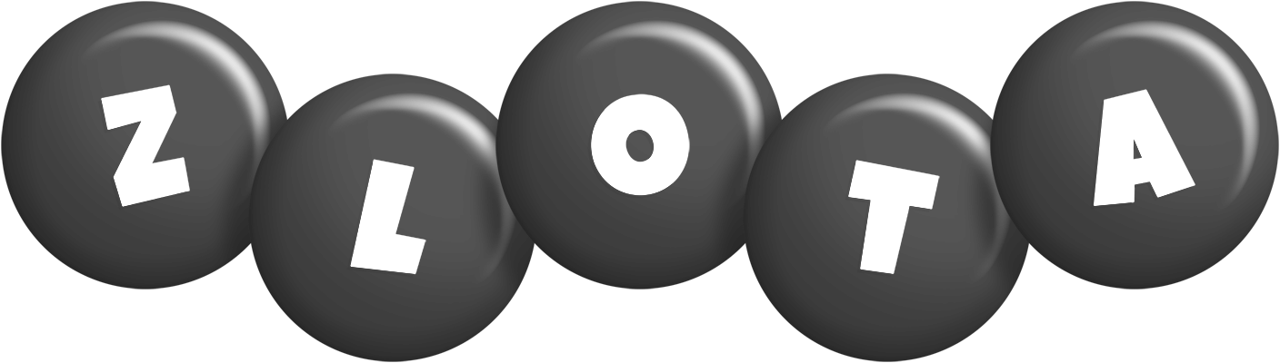 Zlota candy-black logo