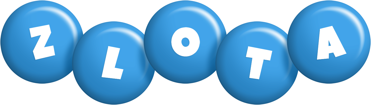 Zlota candy-blue logo