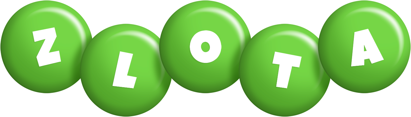 Zlota candy-green logo