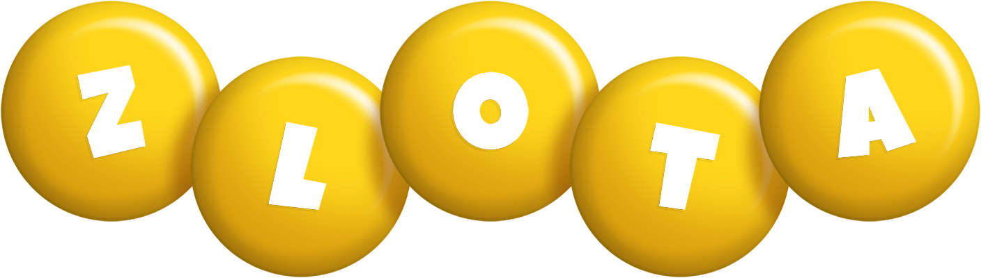Zlota candy-yellow logo