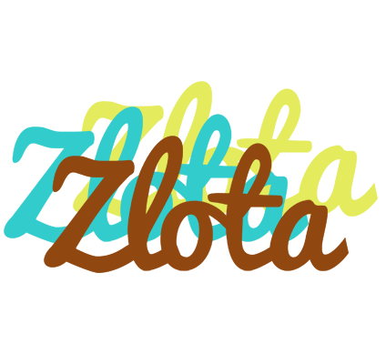 Zlota cupcake logo