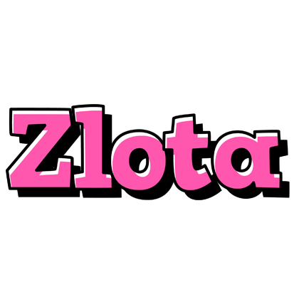 Zlota girlish logo