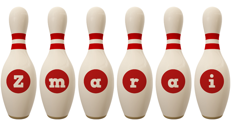 Zmarai bowling-pin logo