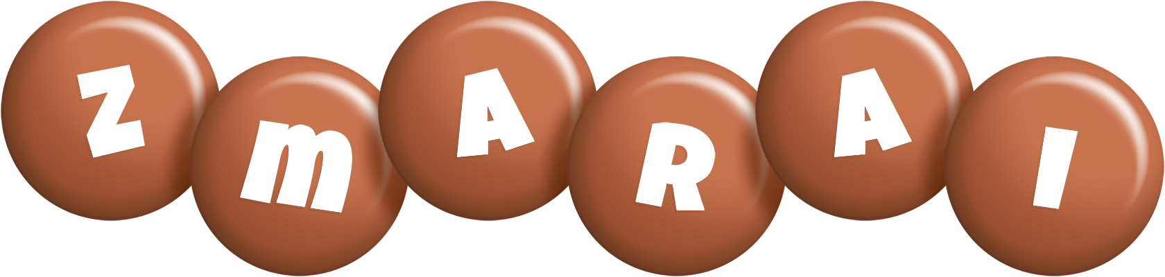 Zmarai candy-brown logo