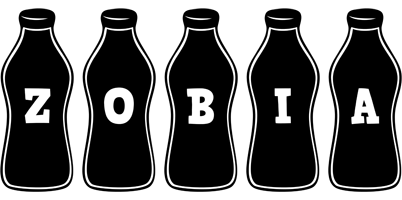 Zobia bottle logo