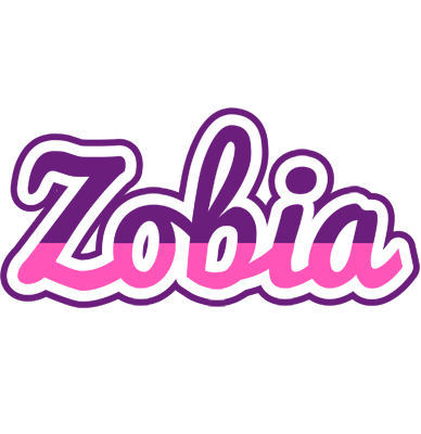 Zobia cheerful logo