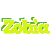 Zobia citrus logo