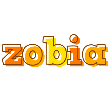Zobia desert logo