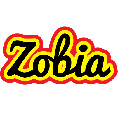 Zobia flaming logo