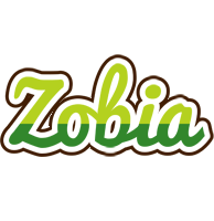 Zobia golfing logo