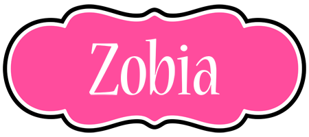 Zobia invitation logo