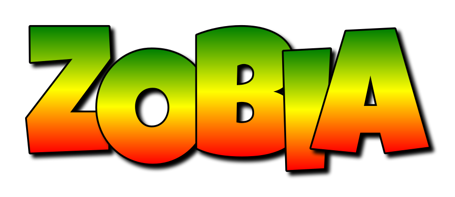 Zobia mango logo