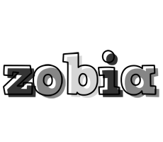 Zobia night logo