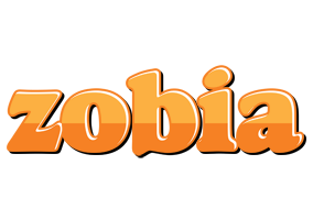 Zobia orange logo