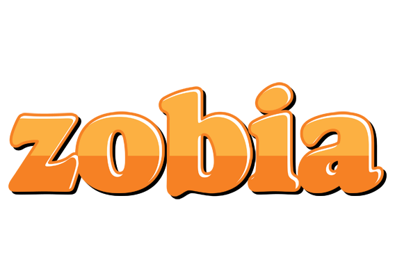Zobia orange logo