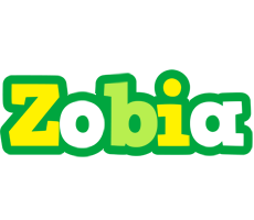 Zobia soccer logo